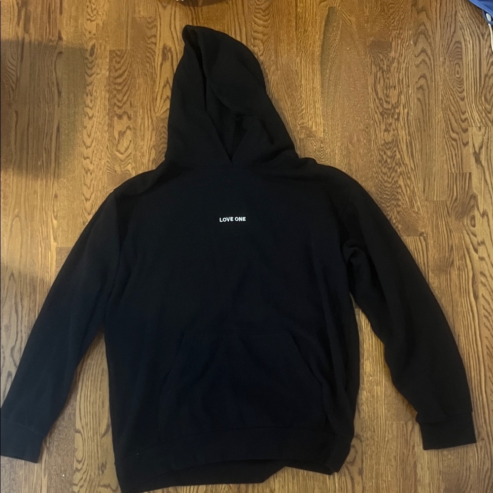 Love One Black Hoodie